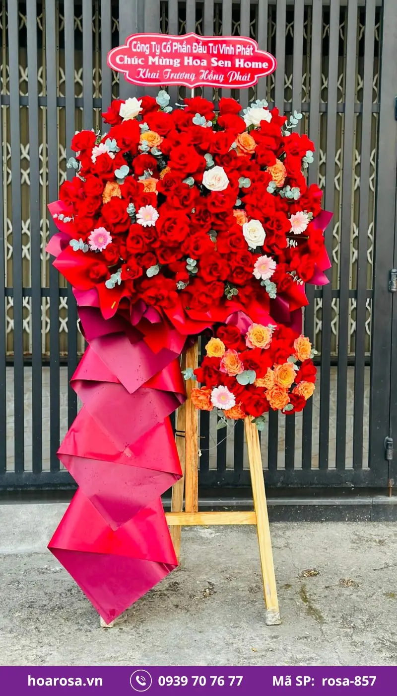 Hoa Chúc Mừng rosa-857