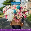 Giỏ hoa rosa-198