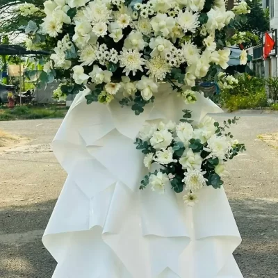 Hoa chia buồn rosa-264