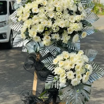 Hoa chia buồn rosa-265