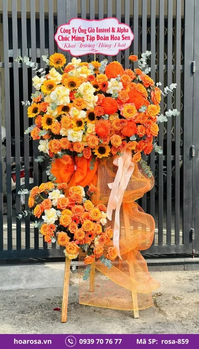 Hoa Chúc Mừng rosa-859
