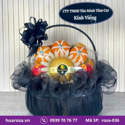 Giỏ trái cây rosa-036