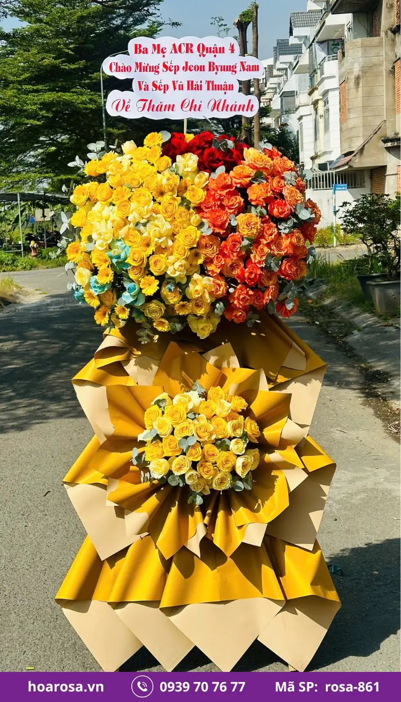 Hoa Chúc Mừng rosa-861