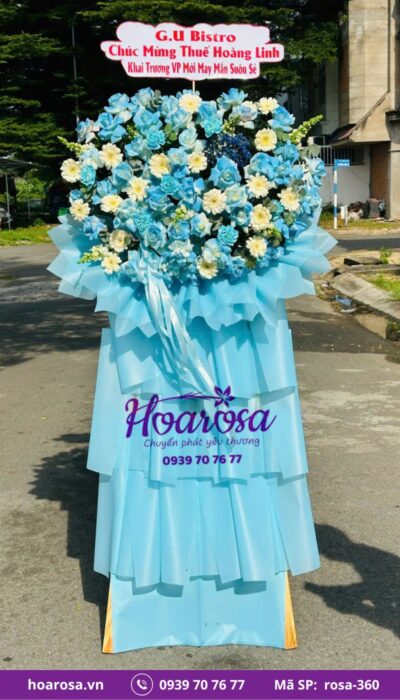 Kệ Hoa Chúc Mừng rosa-360