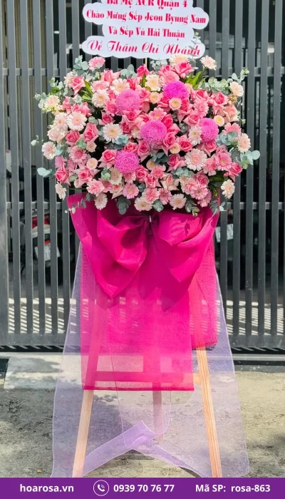 Hoa Chúc Mừng rosa-863