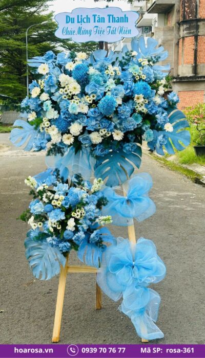 Kệ Hoa Chúc Mừng rosa-361