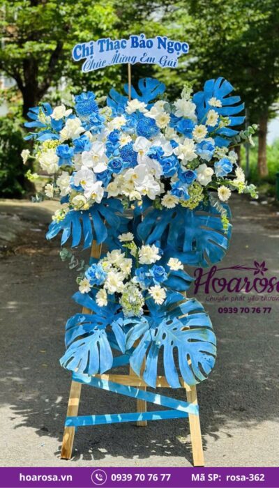 Kệ Hoa Chúc Mừng rosa-363