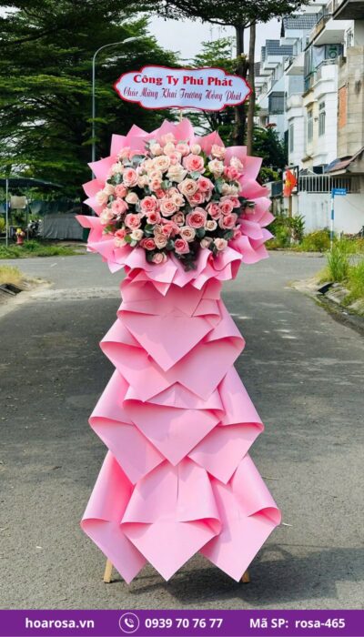 Hoa chia buồn rosa-465