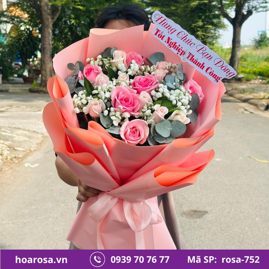 Bó hoa rosa-752
