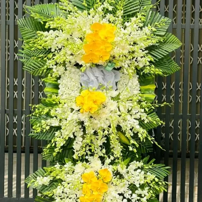 Hoa chia buồn rosa-271