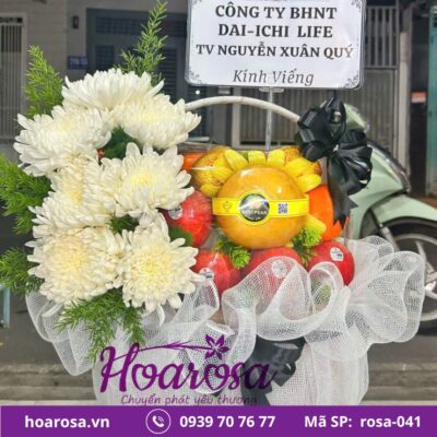 Giỏ trái cây rosa-041