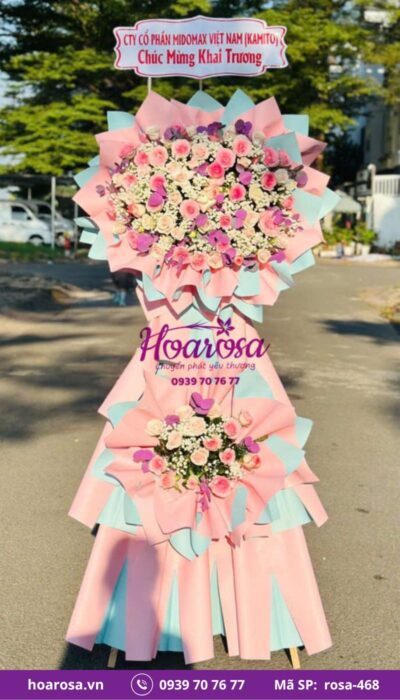 Hoa chúc mừng rosa-468