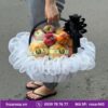 Giỏ trái cây rosa-043