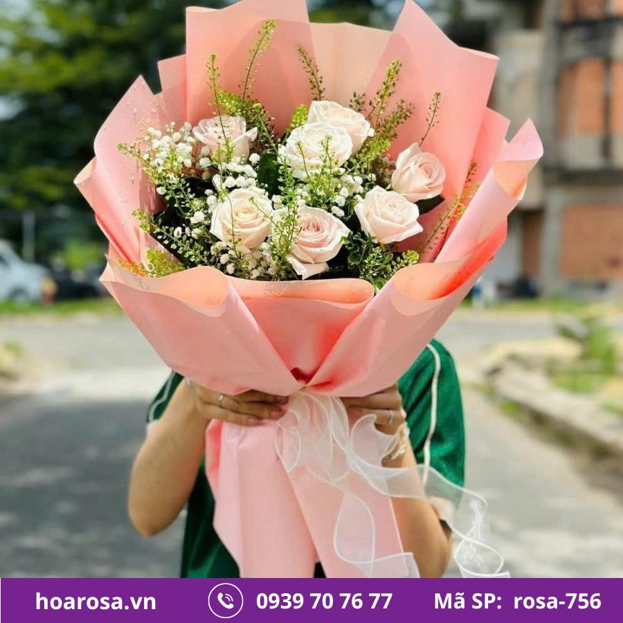 Bó hoa rosa-756