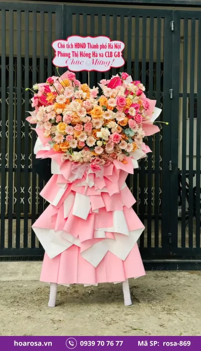 Hoa Chúc Mừng rosa-869
