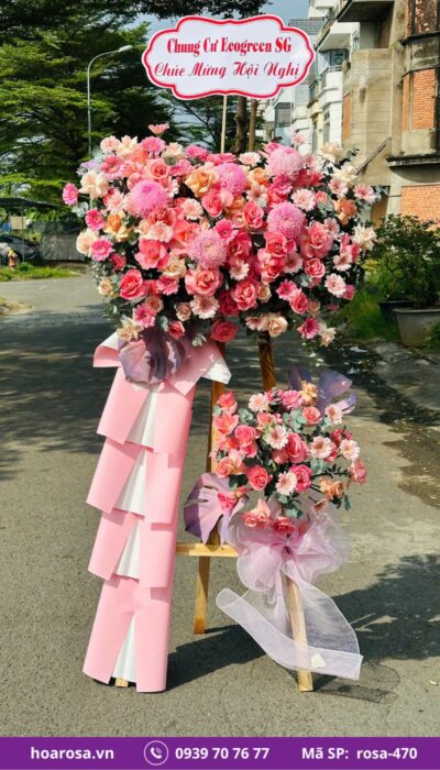 Hoa chúc mừng rosa-470