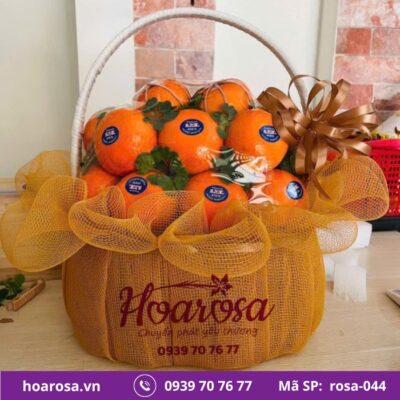 Giỏ trái cây rosa-044