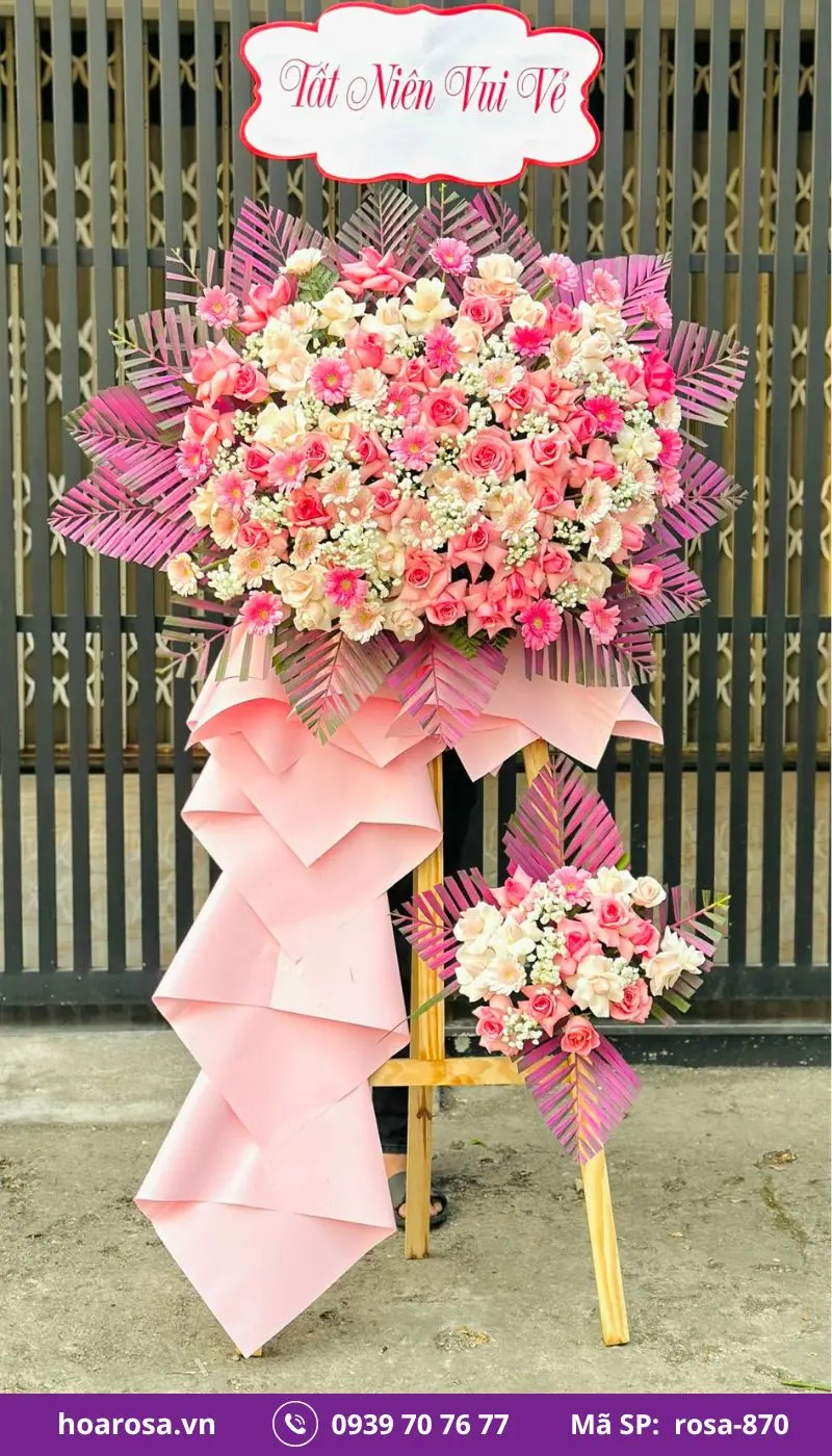 Hoa Chúc Mừng rosa-870