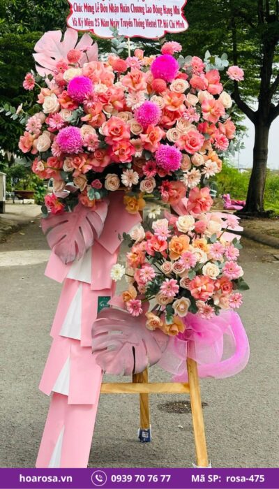 Hoa chúc mừng rosa-475