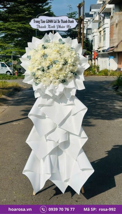 Hoa chia buồn rosa-992