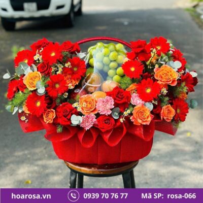 Giỏ trái cây rosa-066