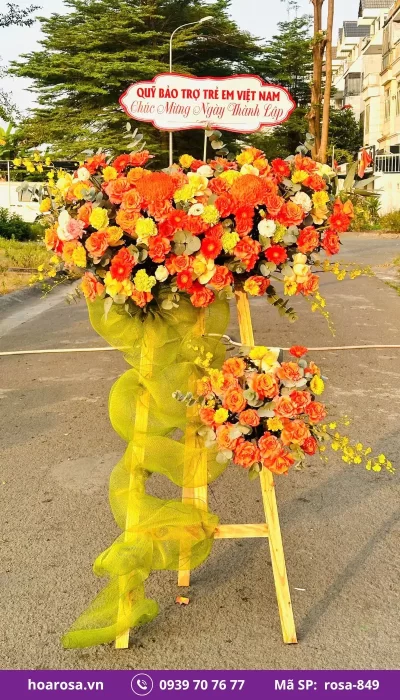 Hoa Chúc Mừng rosa-849