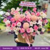 Giỏ hoa rosa-190