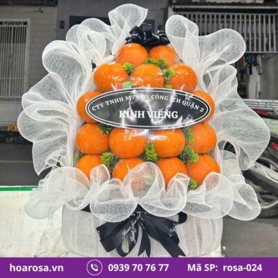 Giỏ trái cây rosa-024