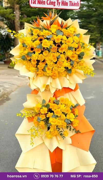 Hoa Chúc Mừng rosa-850