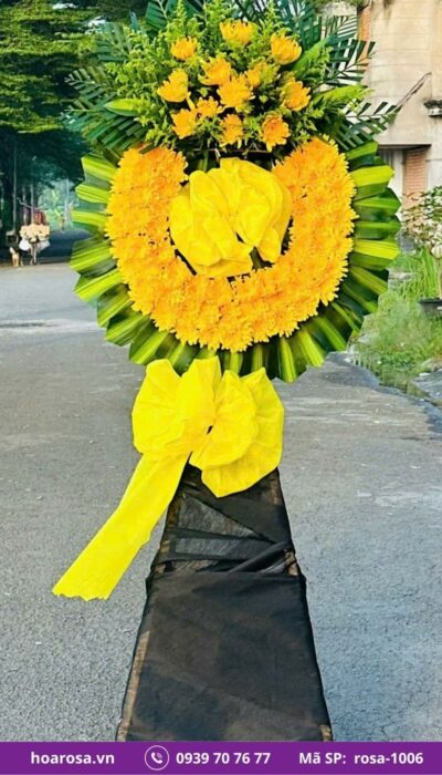 Hoa chia buồn rosa-1006