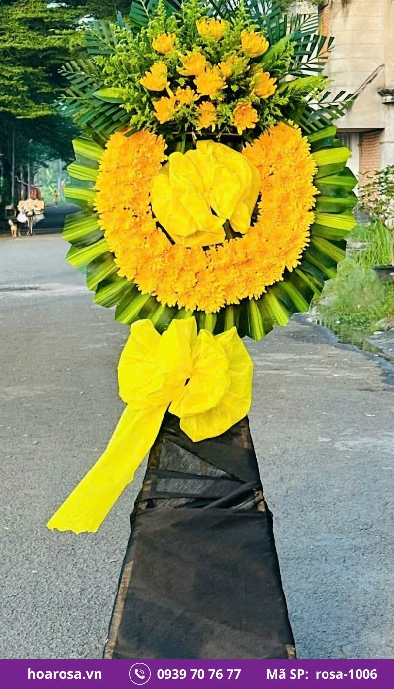 Hoa chia buồn rosa-1006