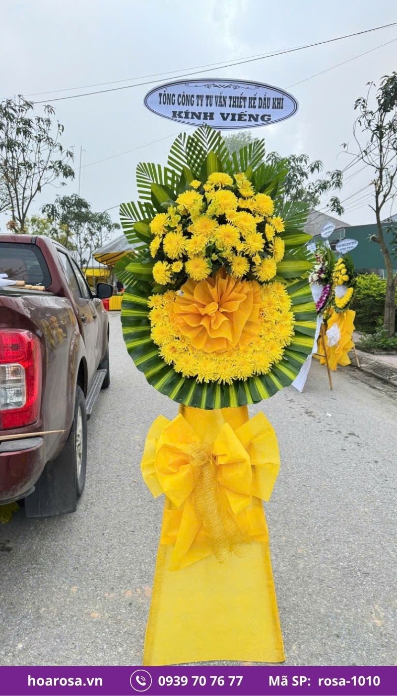 Hoa chia buồn rosa-1009