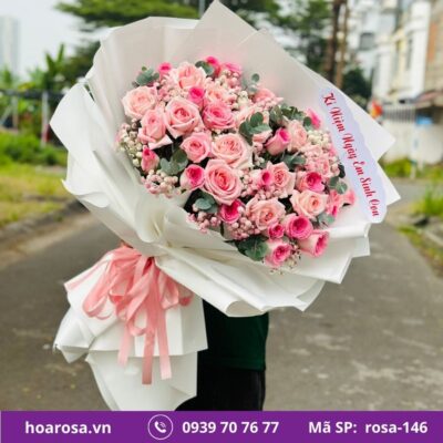 Bó hoa rosa-146