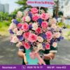 Giỏ hoa rosa-422