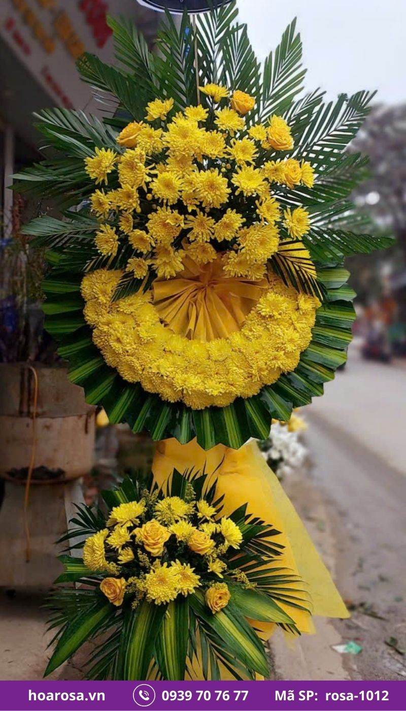 Hoa chia buồn rosa-1012