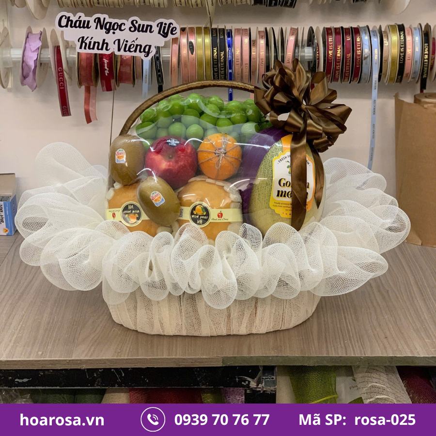 Giỏ trái cây rosa-025