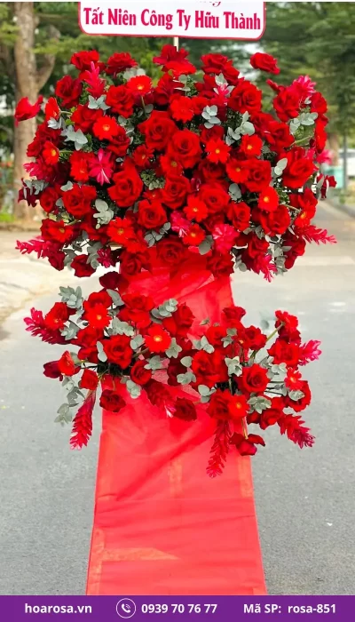 Hoa Chúc Mừng rosa-851