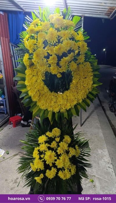 Hoa chia buồn rosa-1015