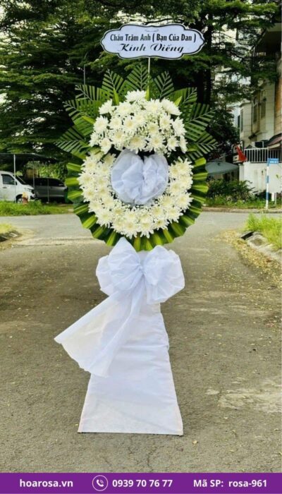 Hoa chia buồn rosa-961