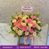 Giỏ hoa rosa-769