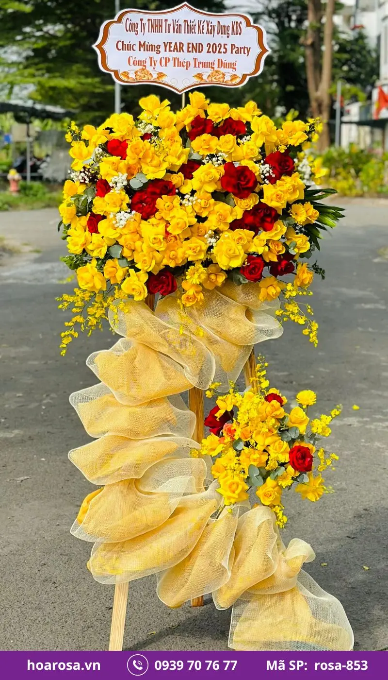 Hoa Chúc Mừng rosa-853