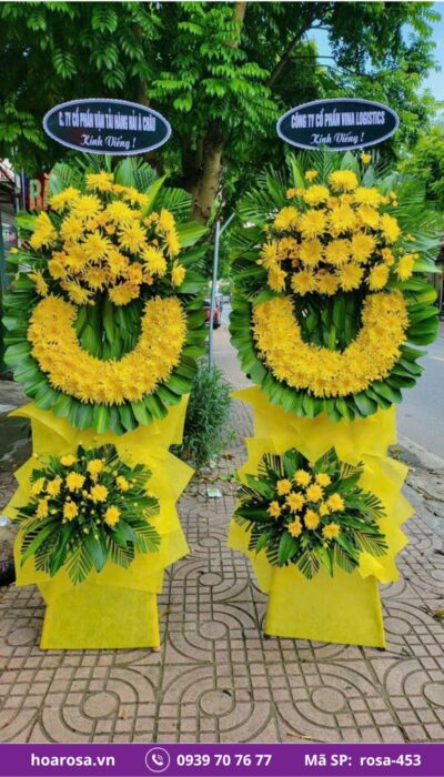 Hoa chia buồn rosa-453