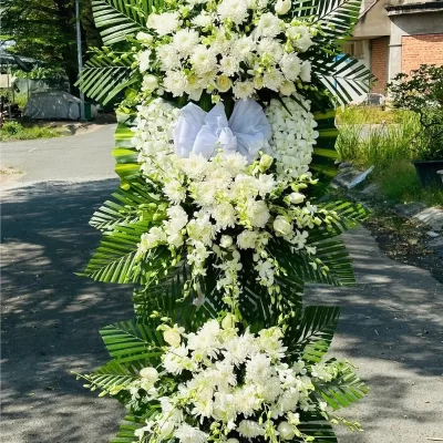 Hoa chia buồn rosa-260