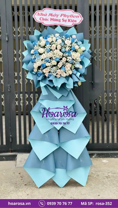 Kệ Hoa Chúc Mừng rosa-352