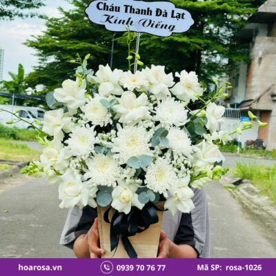 K Hoa chia buồn rosa-1026