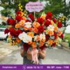 Giỏ hoa rosa-1190