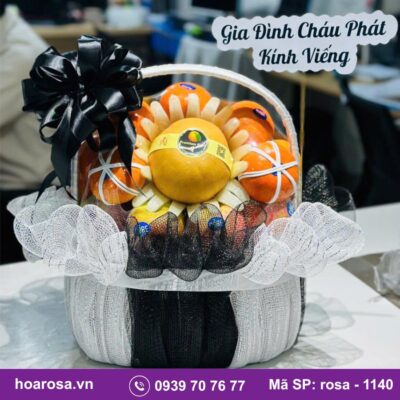 Giỏ trái cây rosa-1140
