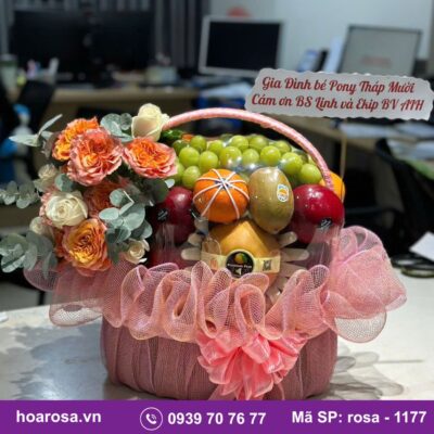 Giỏ trái cây rosa-1177