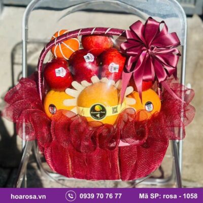 Giỏ trái cây rosa-1058