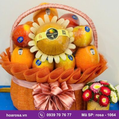 Giỏ trái cây rosa-1064